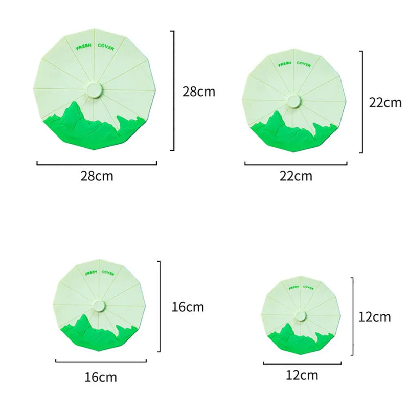 Tampa de silicone para utensílios de cozinha